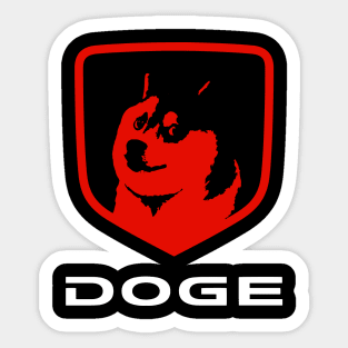 Doge Coin Sticker